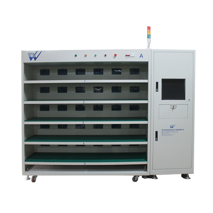 湖南岳陽(yáng)客戶定制的兩臺(tái)電池組老化柜